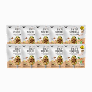 믹스밀 콩불고기 야채비빔 200g x 10팩