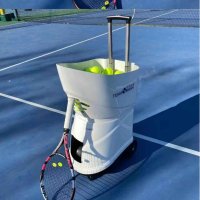 테니스오토봇 테니스 볼머신 연습기 벽치기 실내 셀프 볼머신기