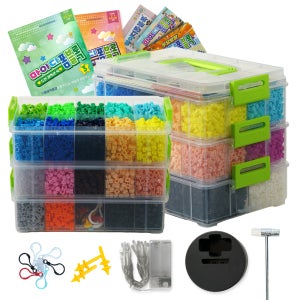 MYTOYS 통큰프리미엄 디폼블럭세트 8mm 27색상 10050피스 부자재 포함 올인원