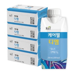[본사] 케어웰 디엠 200ml 72팩 당뇨식 당뇨환자음료 혈당관리 두유 간식 당뇨 영양식
