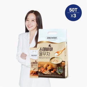 [펄세스] 제로윗 스테비아 율무차 50T x 3박스