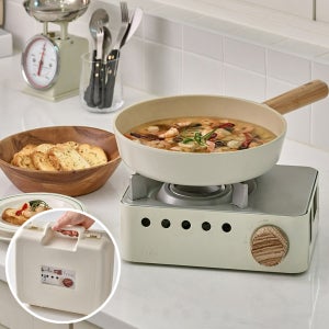 에비히슈테른 감성 미니스토브 휴대용 가스버너 브루스타 케이스포함