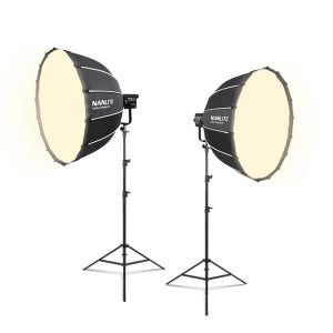 난라이트 포르자500BII 소프트박스90 투스탠드 세트 Forza500BII