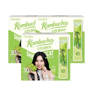 티젠 콤부차 샤인머스캣 30스틱입X3박스