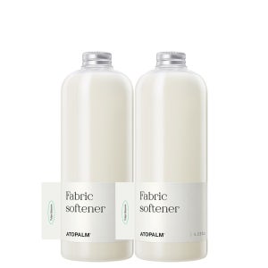 아토팜 섬유유연제 튤립블라썸 1L+1L 아기 유아 저자극 3배 고농축
