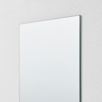 이케아 뢴소스 인테리어 노프레임 사각 벽부착거울 붙이는 안전거울 옷장 욕실 무타공