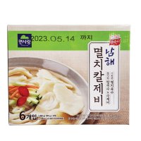 코스트코 면사랑 남해 멸치칼제비 180G X 6