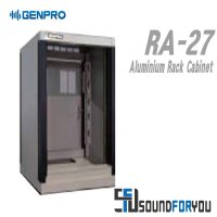 GENPRO RA-27 전관방송 렉케이스 27U 알루미늄 렉케비넷