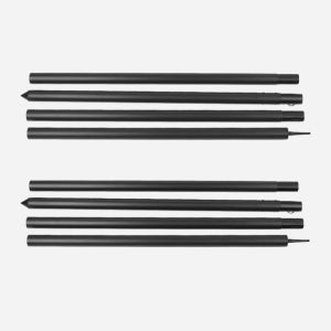 KOOLMAN(쿨맨) 커스텀 4단 알루미늄 타프 폴대 2개 (고급형)