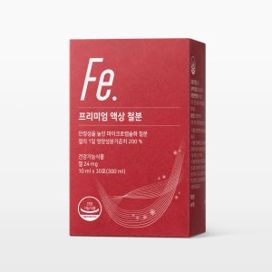 뉴트리모어 프리미엄 액상 리포퍼 철분 임산부 수유부 24mg 30포, 1개