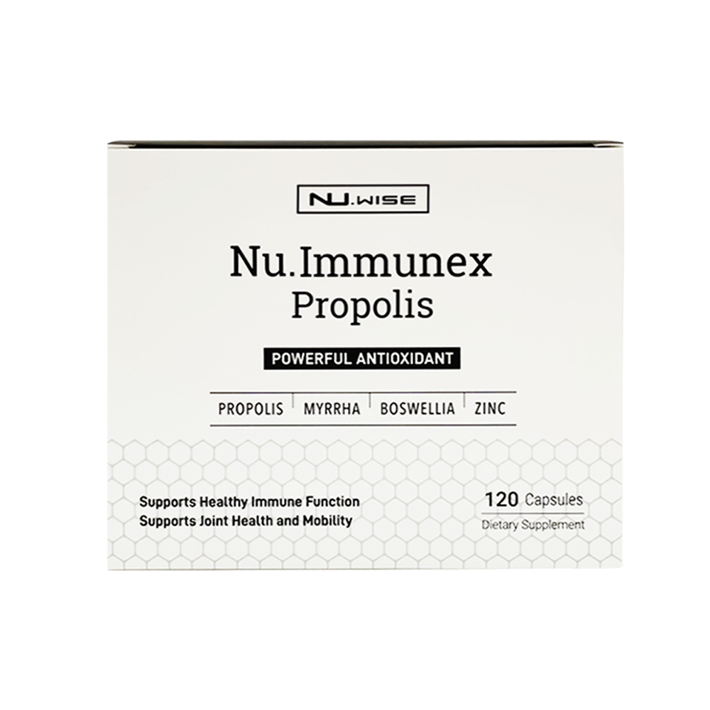 뉴질랜드직구 뉴와이즈 누 이뮤넥스 프로폴리스 120캡슐 NU WISE 4박스