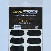 EyeBlack 오리지널 아이블랙 스티커 18개 (9 pairs) 아이패치 야외스포츠 눈부심방지