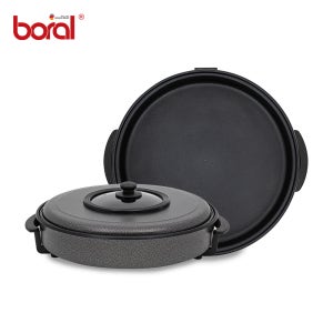 보랄 원형 전기후라이팬 대형 전기그릴 피자팬 잔치팬 45cm