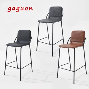 터치바체어 아일랜드 홈바 철재 높은주방 의자