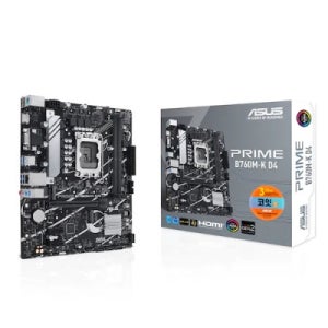 ASUS PRIME B760M K D4 인텍앤컴퍼니 리퍼비시