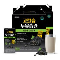 서울에프엔비 고칼슘 두유 습관 검은콩 검은참깨 190mL X 32입