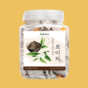 이너블릭 운남성 보이차 100티백 티 효능 생분해필터 외 23종