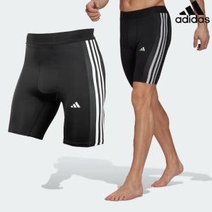 아디다스 남성 타이즈 테크핏 3S 남자 숏 타이츠