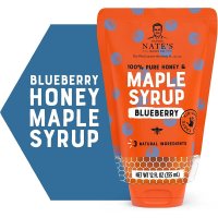 Nature Nate’s Real Honey Maple Syrup Blueberry 순수 꿀과 메이플 시럽 블루베리 355ml x2팩