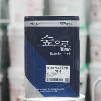 KCC 숲으로에이스외부용 백색 18L 친환경수성페인트 무광 조색