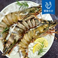 자연산 킹타이거새우 1마리(35-40cm) 1kg 대왕 블랙타이거 랍스터새우