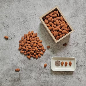 우리바다자연식품 구운아몬드 1kg 무첨가