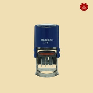 자동스탬프 접수발송인 직경43mm