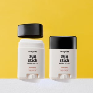 [1+1]몽디에스 아기 유아 베이비 초등학생 키즈 무기자차 선스틱 SPF 50+ PA+++ 22g