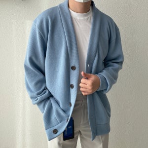 남자오버핏가디건 가을가디건 빅사이즈가디건