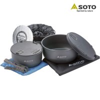 소토 Soto 네비게이터 쿡 코펠 세트 식기 SOD-501