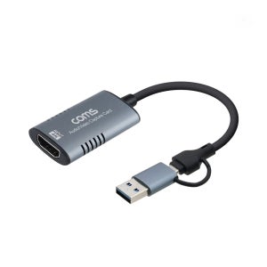 2in1 4K HDMI캡쳐보드 to USB3.0 C타입 겸용 닌텐도스위치 캡처카드 60Hz 카메라 풀스 PS5 4 녹화