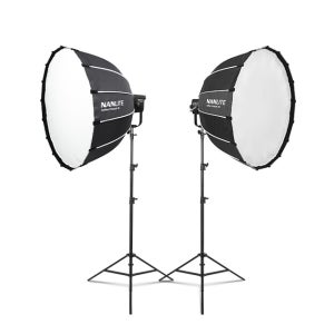 난라이트 포르자500II 소프트박스90 투스탠드 세트 Forza500II