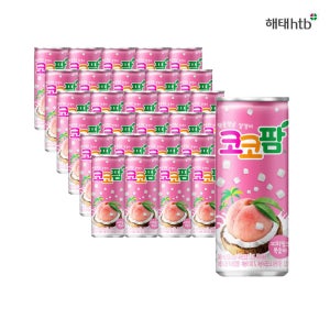 해태음료 피치 핑크 복숭아맛 코코팜 240ML 30개