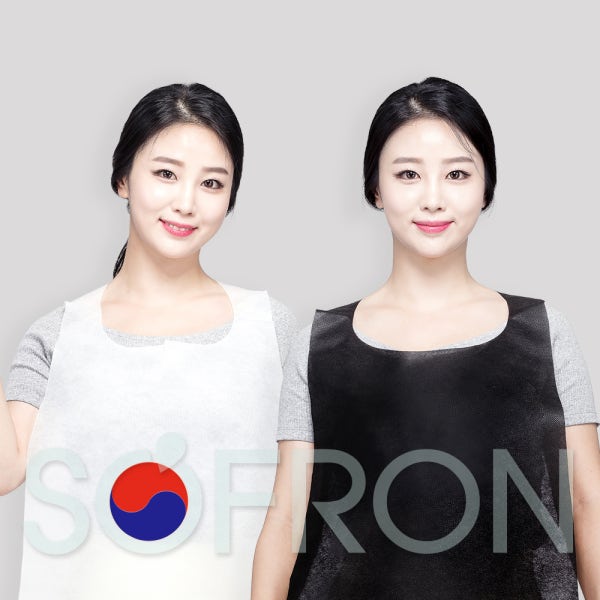 국산 소프런 업사이클링 200매 A 기본, 업소용 위생 국내산 일회용 앞치마