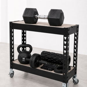 덤벨거치대 누오 퀵블럭 무게조절 캐틀벨 아령 홈짐 홈트 정리대 하트랙 20x20x30