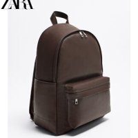 ZARA 자라 남자 백팩 브라운 대용량 백팩 3225120 700