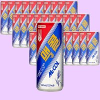 맥콜 250ml x 30 캔 보리 비건 탄산음료