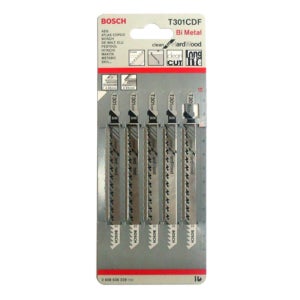 BOSCH 목재용직소날T301CDF (5PCS) 목공공구 DIY