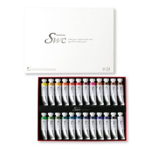 신한 SWC 전문가용 수채화 물감 세트 15ml 24색