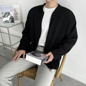 클라쓰업 워렌 남자 남성 니트 집업 가디건 자켓 6635