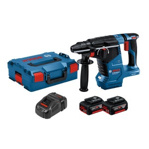 보쉬 함마드릴 GBH 18V-24C 충전 로터리 해머드릴 세트 SDS-PLUS 5.0Ah