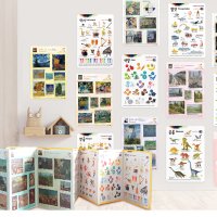 터미타임 아기 병풍 벽보 차트 방수 한글 포스터 모음전 선택구매+세이펜 추가구매
