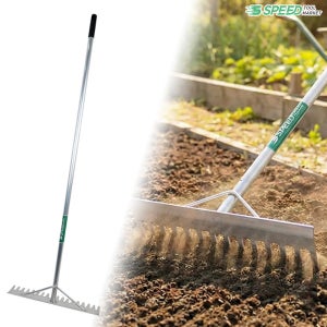 올 알루미늄 레기 대 갈퀴 밭갈기 농기구 괭이 풀제거 땅고르기 래기 레이크