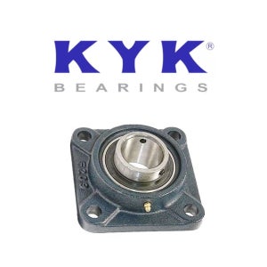 KYK 일제 유니트 베어링 UCF211 조합품 UC211 베어링 F211 사각케이스