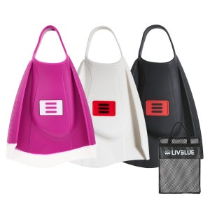 DMC 엘리트 맥스 수영 훈련용 오리발 숏핀 망사가방 증정