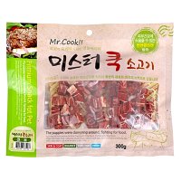 미스터쿡 소고기큐브 300g 대용량 강아지간식