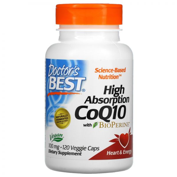 닥터스 베스트 코큐텐 <b>CoQ10100mg</b> 120정