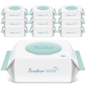 페넬로페 물티슈 볼리드 화이트 캡형 100매X10팩