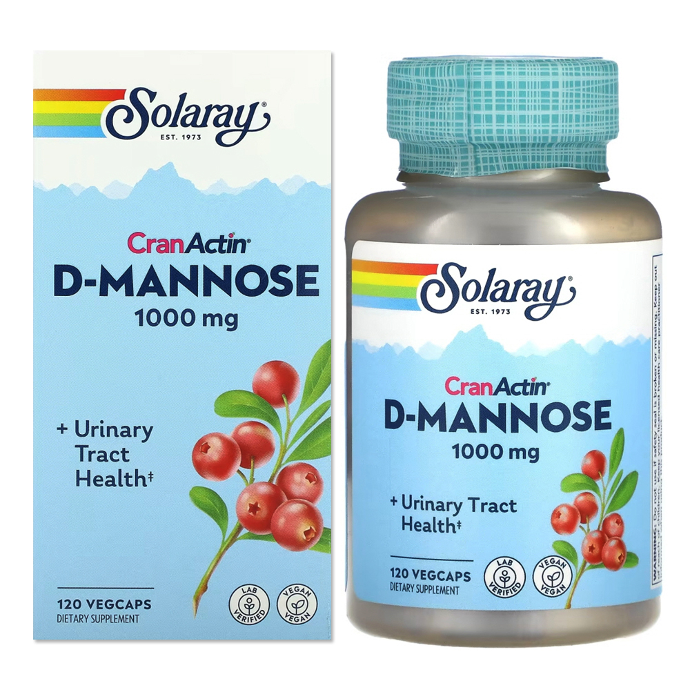 솔라레이 디<b>만노스</b> 디마노스 크랜베리 1000mg 120캡슐 D-Mannose