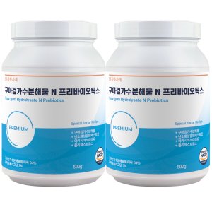 자주가게 구아검가수분해물 프리바이오틱스 500g x 2개
